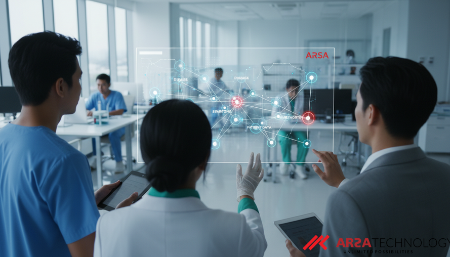 Advancing Healthcare: Logic Programming on Knowledge Graph Networks for AI-Driven Medical Insights