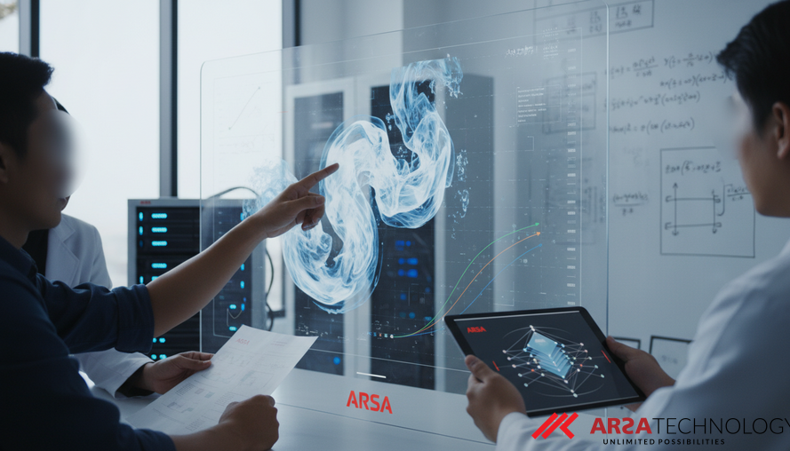 AI and Physics: A Hybrid Approach to Modeling Complex Fluid Dynamics