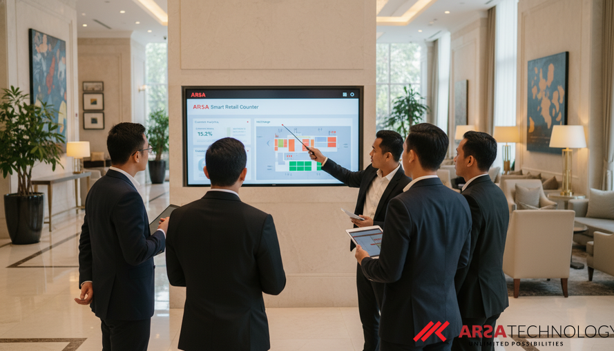 Analisis Kompetitif: ARSA Smart Retail Counter (AI BOX) untuk Pengukuran ROI di Industri Perhotelan