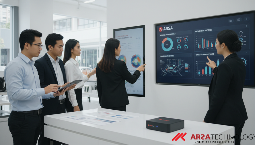 Beyond the Queue: How ARSA's DOOH Audience Meter (AI BOX) Strategically Boosts Retail Efficiency