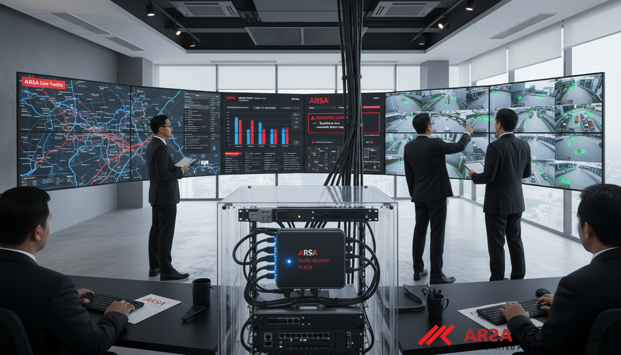 Empowering Smart Cities: A Buyer's Guide to ARSA Traffic Monitor AI BOX for Government Operations