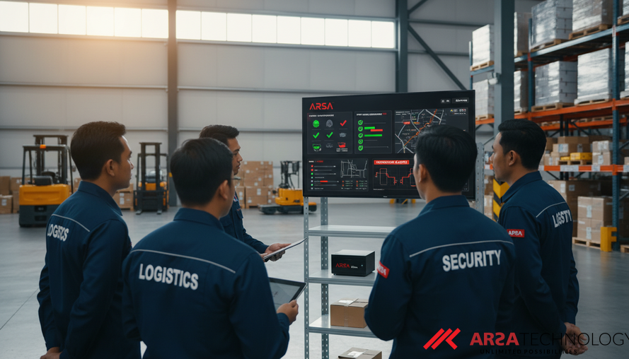 Fortifying Logistics: How Edge AI's Basic Safety Guard Mitigates Security Breach Risks
