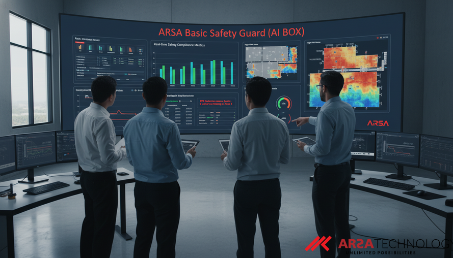 Mengatasi Kesenjangan Data Keselamatan Industri dengan ARSA Basic Safety Guard (AI BOX)