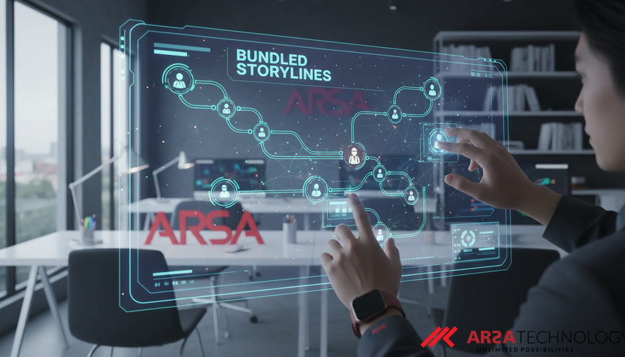 Merevolusi Narasi Interaktif: Memahami Ruang Kemungkinan Cerita dengan Visualisasi AI