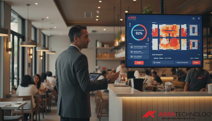 Restaurant Revenue Boost: Optimizing Staffing with ARSA Smart Retail Counter AI BOX