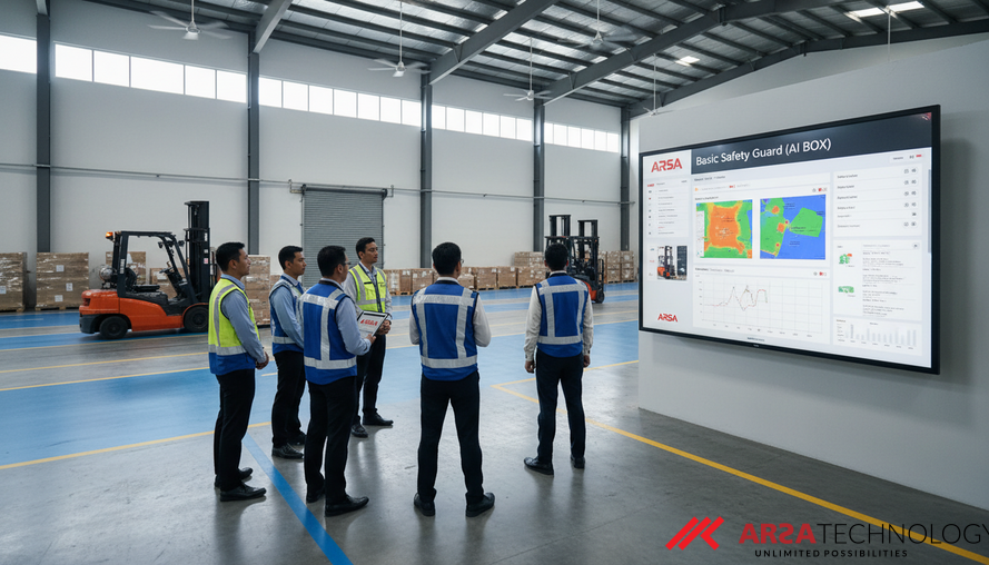 Tingkatkan Keamanan Gudang: Panduan Memulai Basic Safety Guard (AI BOX) ARSA untuk Pencegahan Insiden Forklift