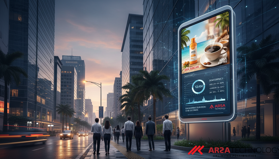 Unlocking True Value: Seamless DOOH Audience Measurement with ARSA AI BOX