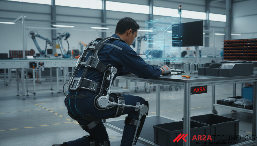 AI-Powered Exoskeletons: Reinforcement Learning to Reduce Physical Strain in Industrial Squatting