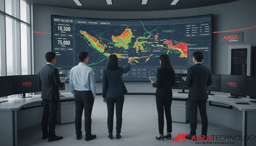 Beyond the Bottleneck: How ARSA's Traffic Monitor AI BOX Solves Logistics Congestion