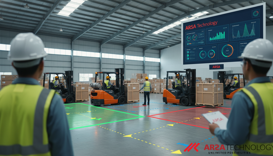 Enhancing Warehouse Productivity: The Edge AI Advantage of ARSA's Basic Safety Guard