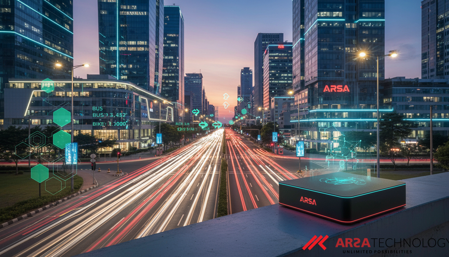 Mengatasi Kemacetan Lalu Lintas Kota Cerdas dengan ARSA Traffic Monitor AI BOX: Solusi Edge AI untuk Efisiensi Operasional