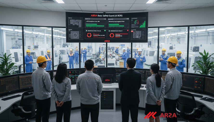 Transformasi Keselamatan Manufaktur: Studi Kasus Implementasi ARSA Basic Safety Guard (AI BOX) untuk Kepatuhan APD