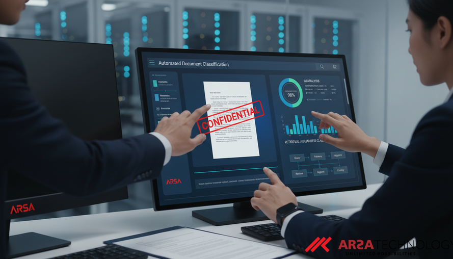 AI-Powered Confidential Document Classification: Enhancing Enterprise Security with Retrieval Augmented Classification