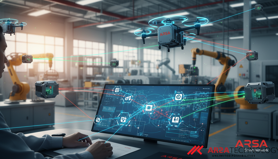 Jaringan Agen Nirkabel Berbasis AI Agentic: Merevolusi Kolaborasi dengan Komunikasi Semantik
