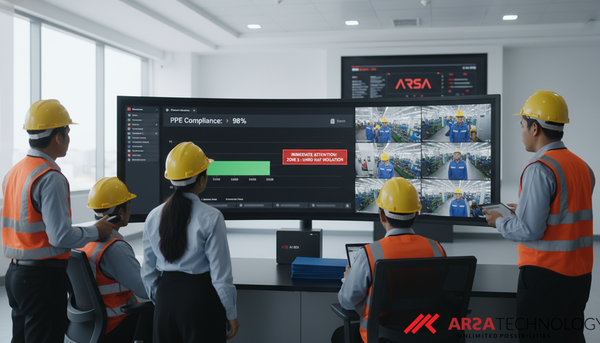 Boost Industrial Safety & Cut Costs: Integrating ARSA's Basic Safety Guard AI BOX with Your Existing CCTV