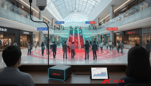 From Unboxing to Unprecedented Control: Smart Retail Counter (AI BOX) for Shopping Mall Crowd Management