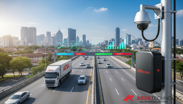 Optimalisasi Pelacakan Aset Logistik dengan ARSA Traffic Monitor AI BOX: Solusi Edge AI untuk Jalan Tol