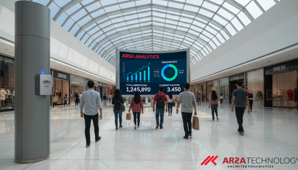 Unlocking Ad Revenue: How a Shopping Mall Achieved 25% ROI with ARSA DOOH Audience Meter