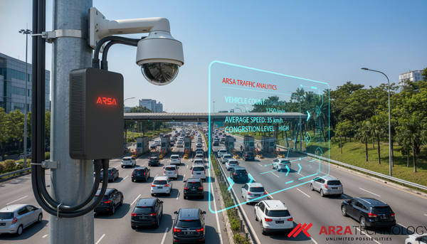 Optimalkan Operasional Jalan Tol: Reduksi Biaya Tinggi dengan ARSA Traffic Monitor AI BOX
