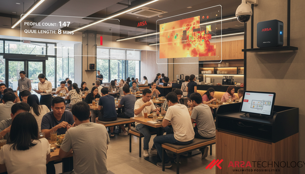 Restaurant Chain Boosts Profitability: How ARSA's Smart Retail Counter Delivered Measurable ROI