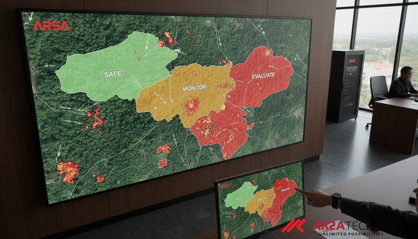 AI for Wildfire Safety: How Conformal Risk Control Guarantees Evacuation Security