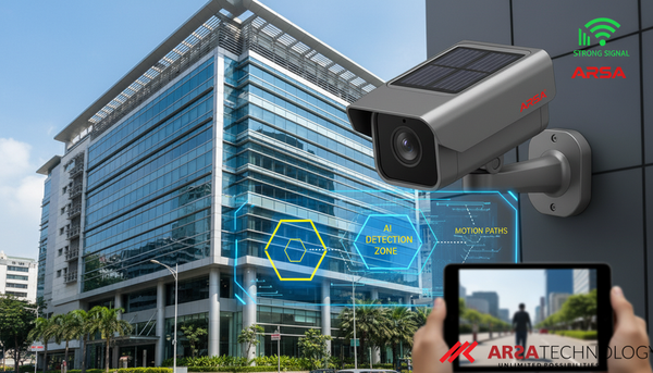 Maximizing Enterprise Security with Wire-Free, AI-Powered Solar Cameras