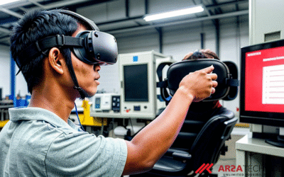 Studi Kasus: Transformasi Pelatihan Industri Manufaktur dengan VR Training di Indonesia