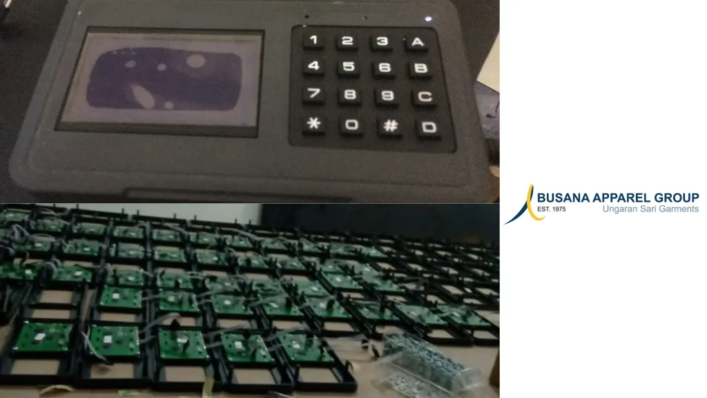 ARSA Technology Portfolio: Industrial RFID Terminal System for Busana Apparel Group