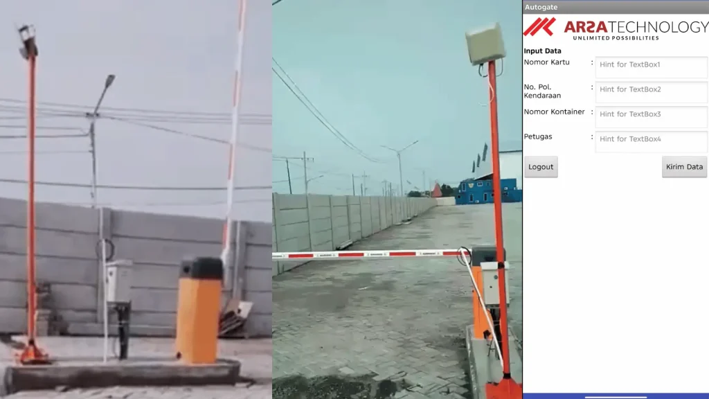 ARSA Technology Portfolio: Automated Industrial Gate System with UHF RFID Integration