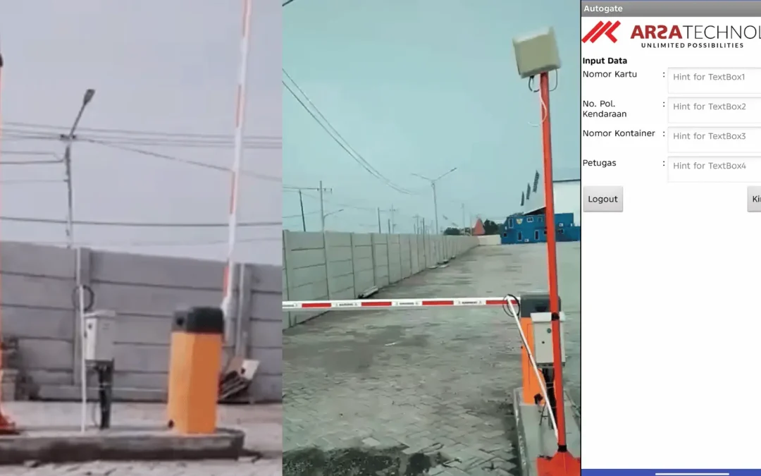 Portofolio Teknologi ARSA: Sistem Gerbang Industri Otomatis dengan Integrasi RFID UHF