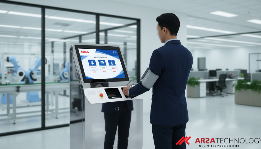 Elevating Corporate Wellness: The AI-powered Self-Service Health Screening Kiosk for Corporate Wellness