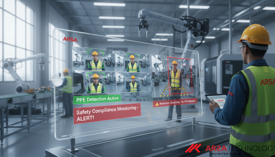 PPE Detection Explained: **How to Turn Existing CCTV into Smart Safety Monitoring** for Manufacturing
