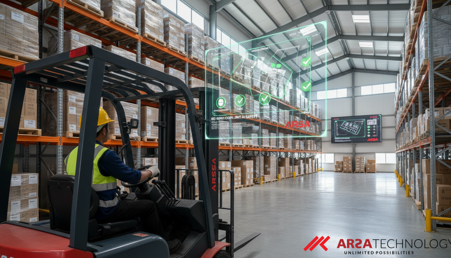 Achieving ISO 45001 Compliance with AI Safety Monitoring Software in Warehouses