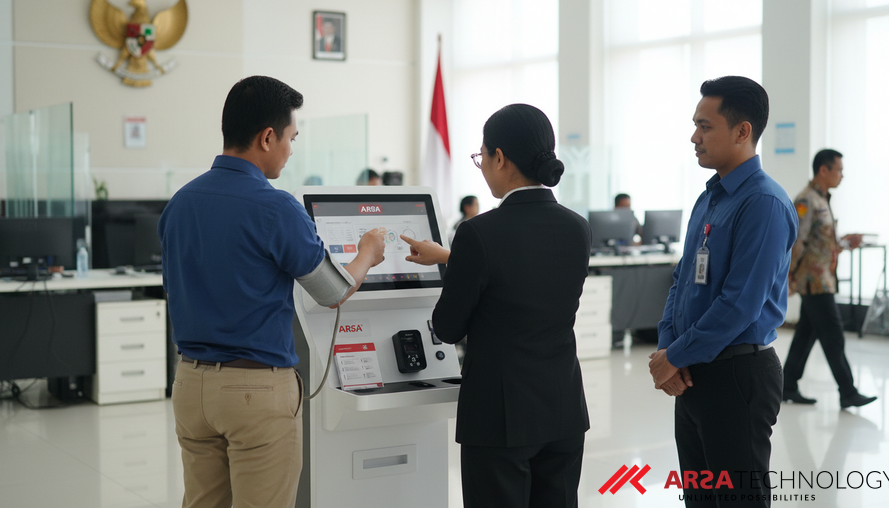 AI-powered Self-Service Health Screening Kiosk for Corporate Wellness: A Government Imperative