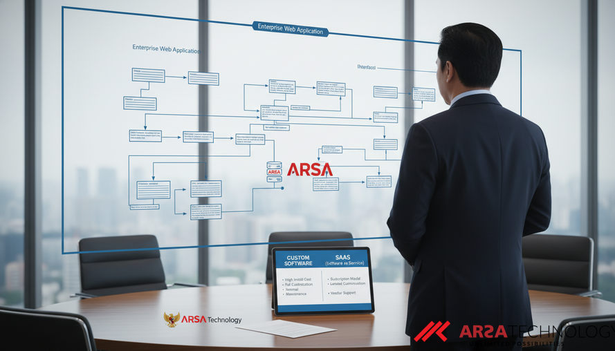 Cara Membangun Aplikasi Web Enterprise Custom daripada Beli SaaS: Panduan untuk Direktur IT