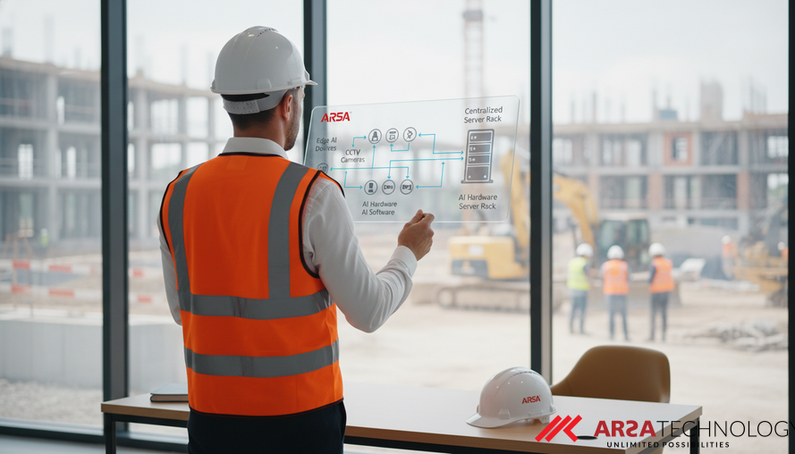 Cara Memilih Antara Software AI dan Hardware AI untuk CCTV: Panduan Komprehensif untuk Industri Konstruksi