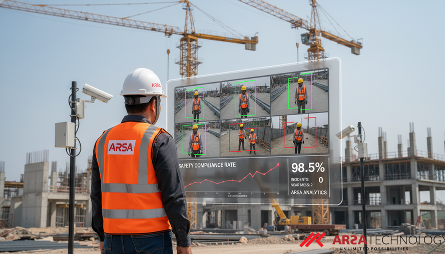 Cara Upgrade CCTV Biasa Jadi Sistem Monitoring K3 Cerdas di Proyek Konstruksi