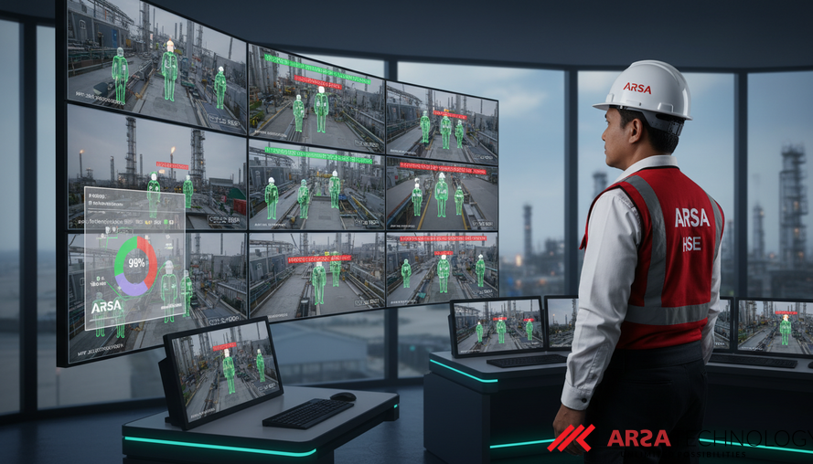 CCTV AI Monitoring Area Terbatas untuk Pabrik Migas: Perbandingan Edge AI vs Cloud