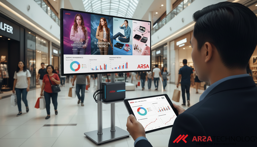 Increase DOOH Ad Revenue with Real-Time Audience Data: The ARSA AI Box Advantage