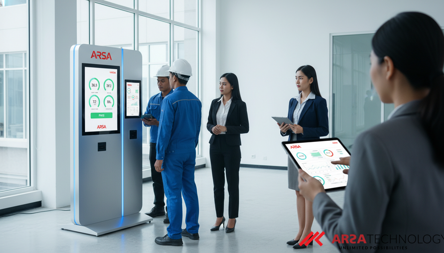 Kiosk Pemeriksaan Kesehatan Mandiri AI untuk Program Wellness Perusahaan: Solusi ARSA Technology