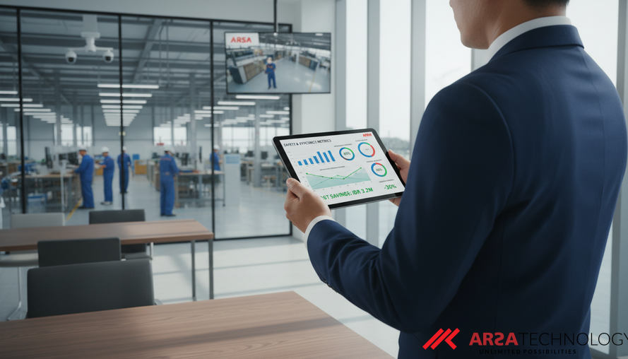 Mengurangi Kecelakaan Kerja TRIR dengan AI Video Analytics: Panduan untuk Manajemen Fasilitas