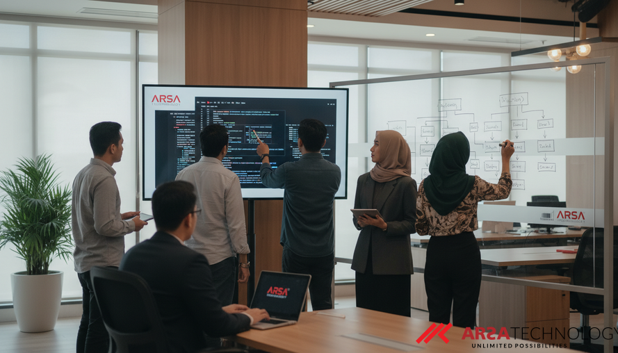 Pengembangan Platform SaaS Multi-Tenant Custom untuk Bisnis B2B Indonesia: Solusi ARSA Technology