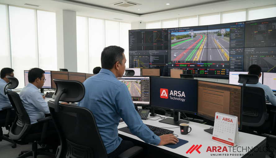 Perangkat AI Terbaik untuk Monitoring Lalu Lintas Jalan Tol: Solusi ARSA Traffic Monitor