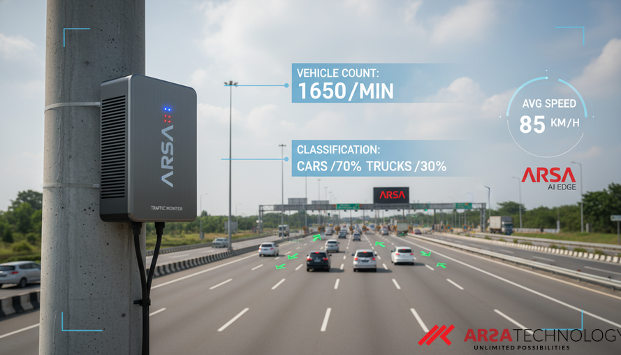 ARSA Traffic Monitor (AI Box) Pricing: The Best Edge AI Traffic Monitoring Device for Toll Roads