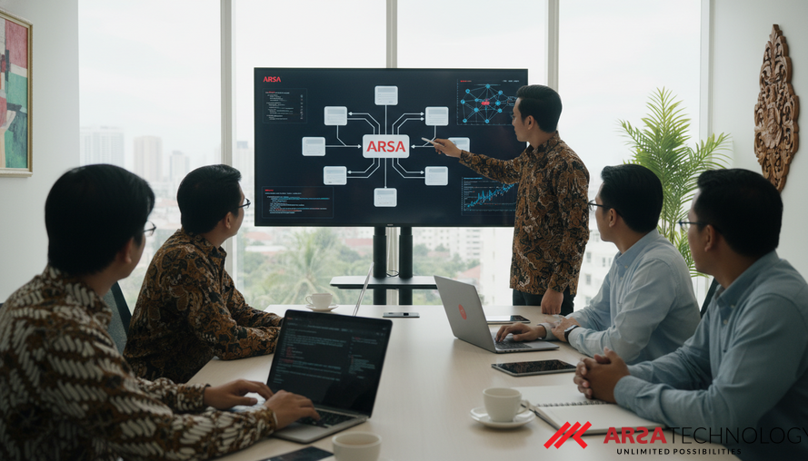 Pengembangan Platform SaaS Multi-Tenant Custom untuk Bisnis B2B Indonesia: Solusi ARSA Technology