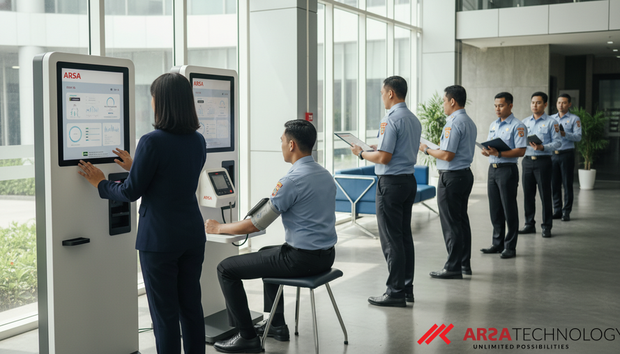 Self-Check Health Kiosk for Public-sector: How to Reduce Occupational Health Costs with AI Health Kiosk