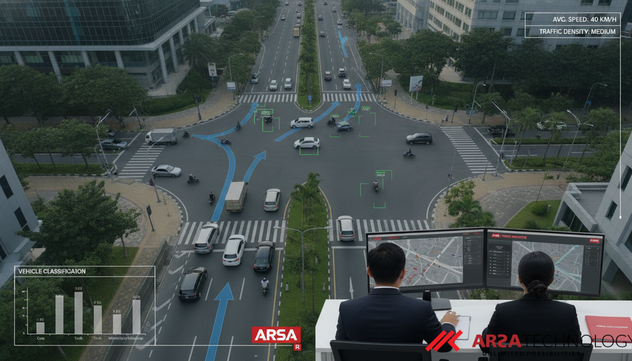 A Complete Guide to Implement AI Traffic Analytics with Existing CCTV Cameras for Smart Cities
