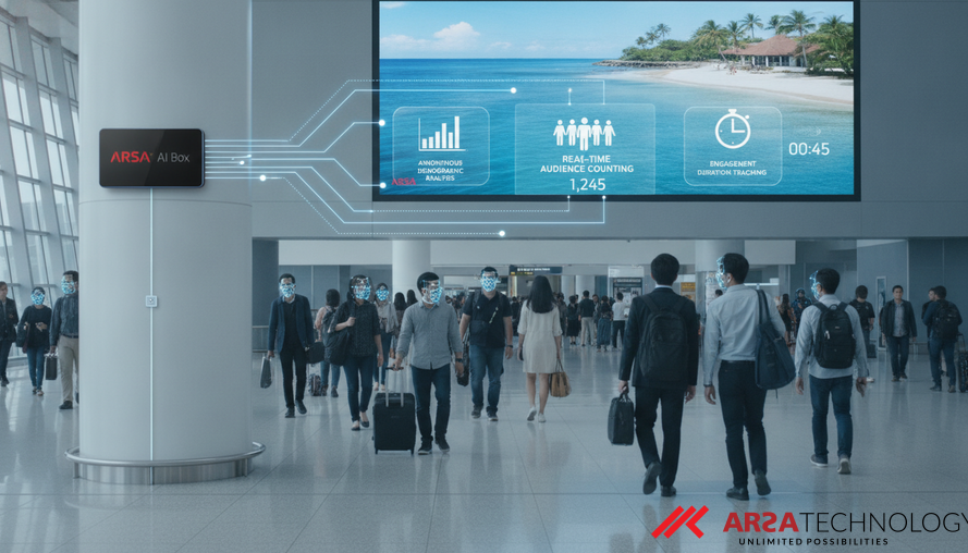 The Best AI Audience Meter for Outdoor Advertising Networks: Proving DOOH ROI with ARSA AI Box