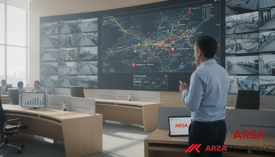 Integrasi AI Traffic Monitor dengan Integrated Command Control Center: Solusi ARSA untuk Smart City