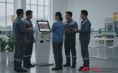 Kiosk Skrining Kesehatan Self-Service Berbasis AI untuk Corporate Wellness di Sektor Manufaktur